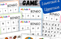 Printable Alphabet Bingo Game – The Homeschool Daily inside Alphabet Bingo Printable Sheets