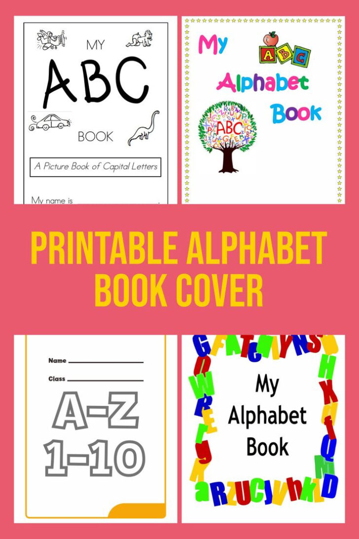 Printable My Alphabet Book Cover Page