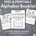 Printable Alphabet Book For Kids   Free Download!   Literacy Learn With Regard To Free Alphabet Book Printable