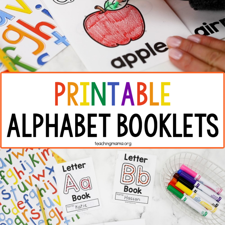 Alphabet Book Free Printable