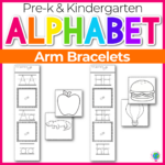 Printable Alphabet Bracelets For Letter Recognition With Free Printable Alphabet Bracelets