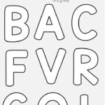 Printable Alphabet Letters Pdf Freebie Pertaining To Printable Alphabet Block Letters