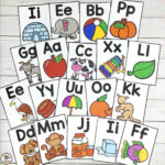 Printable Alphabet Posters For Printable Classroom Alphabet Letters
