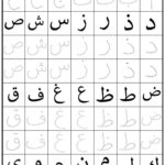 Printable Arabic Alphabet   Printable World Holiday E26 | Arabic Intended For Printable Beginner Arabic Alphabet