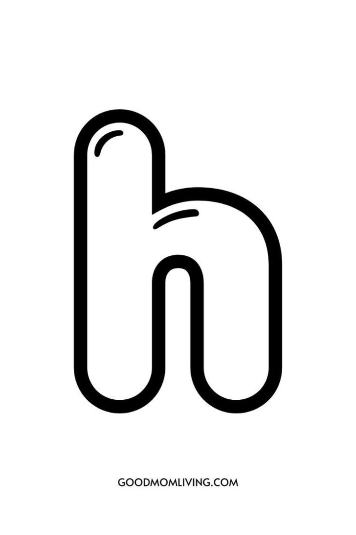 Printable Alphabet Letter H