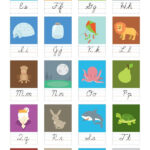 Printable Cursive Alphabet Flash Cards Regarding Free Printable Cursive Alphabet Flashcards
