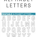 Printable Free Alphabet Templates For Alphabet Block Letters Printable Free