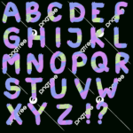 Purple Alphabet, Alphabet, Purple, Font Png Transparent Clipart Pertaining To Printable Purple Alphabet Letters