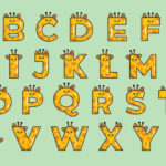 Safari Letters Vector Art, Icons, And Graphics For Free Download With Regard To Free Printable Safari Alphabet Letters