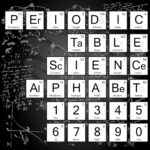 Science Alphabet Periodic Table Letters Black And White 90 Letters Throughout Periodic Table Alphabet Printable