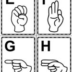 Sign Language Alphabet Book For Kids (Free Printable)   The In Sign Language Alphabet Printable Flashcards