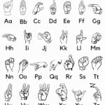 Sign Language Alphabet   Etsy With Sign Language Alphabet Printable