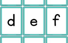 Simple Alphabet – Esl Flashcards regarding Alphabet Matching Cards Printable