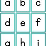 Simple Alphabet – Esl Flashcards With Preschool Free Printable Alphabet Flash Cards