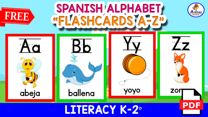 Free Printable Spanish Alphabet Flashcards