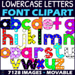 Spotted Lowercase Letters Font Clipart   Alphabet Clip Art For Printable Clip Art Alphabet Letters