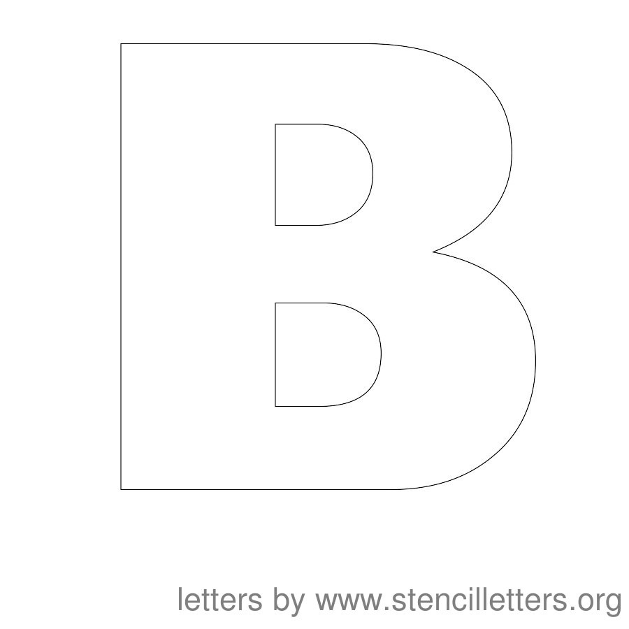 Stencil Letters 12 Inch Uppercase To Print - Stencil Letters Org pertaining to 12 Inch Printable Alphabet Stencils