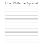 Teach Your Kids To Write The Alphabet   Lewis Creative For Learn To Write Printable Alphabet