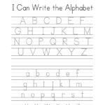 Teach Your Kids To Write The Alphabet   Lewis Creative Pertaining To Alphabet Handwriting Sheets Printable