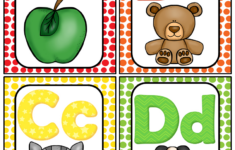 Teaching Superkids throughout Printable Alphabet Letters With Pictures For Word Wall