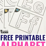The Easiest, Cheapest Diy Alphabet Tracing Book Ever Inside Free Printable Alphabet Tracing Book
