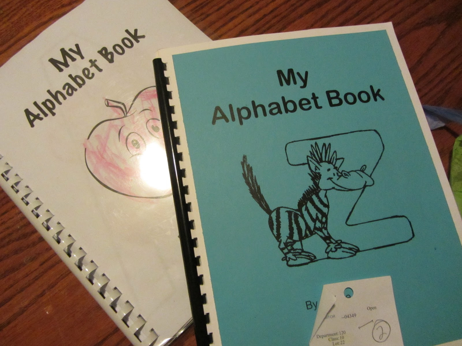 The Unlikely Homeschool: Abc Book Printable Pages inside My Alphabet Book Printable