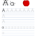 Tracing Alphabet Letters (Printable Handwriting Worksheets) – Free Intended For Learn To Write Alphabet Printable