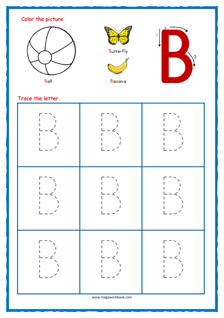 Alphabet Trace Free Printable