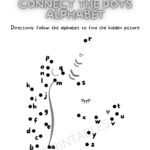 Unicorn Connect The Dots Alphabet/Letters Printable   Etsy Uk Throughout Connecting Alphabet Dots Printable
