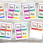 Upper Case And Lower Case Alphabet Flashcards   Cassie Smallwood In Alphabet Upper And Lower Case Printable Free