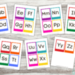 Upper Case And Lower Case Alphabet Flashcards   Cassie Smallwood Intended For Printable Alphabet Flash Cards Upper And Lower Case