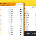 Upper Case And Lower Case Letters   Free Worksheet For Kids For Alphabet Upper Case And Lower Case Printable