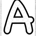 Uppercase Alphabet Dauber / Dab It / Bingo Marker Sheets   Etsy Throughout Bingo Dauber Alphabet Printable