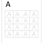 Uppercase Letter Tracing Worksheets Pdf | Planetspin.in Regarding Printable Dotted Line Alphabet Worksheets