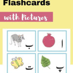 Urdu Alphabet Flashcards Regarding Urdu Alphabet Flash Cards Printable