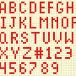 Use The Duplicate Stitch To Add A Design To Your Knits!   Goodknit Pertaining To Free Printable Knitting Alphabet Chart