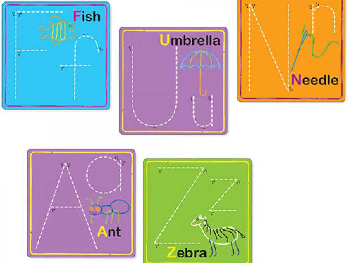 Wikki Stix Alphabet Cards - Set with regard to Wikki Stix Alphabet Cards Printable
