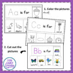 Worksheet For Beginning Sounds   Alphabet Flip Books Inside Alphabet Flip Book Printable