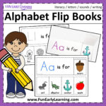 Worksheet For Beginning Sounds   Alphabet Flip Books Throughout Alphabet Flip Book Printable