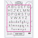 Zaner Bloser Chart Tablet, Manuscript Cvr., 2 In Ruled 24" X 32 Regarding Printable Zaner Bloser Alphabet Chart