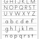 Zaner Bloser Handwriting Chart   10 Free Pdf Printables | Printablee With Zaner Bloser Printable Alphabet Chart