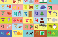 1+ Hundred Hindi Chart Royalty-Free Images, Stock Photos intended for Free Printable Hindi Alphabet Letters