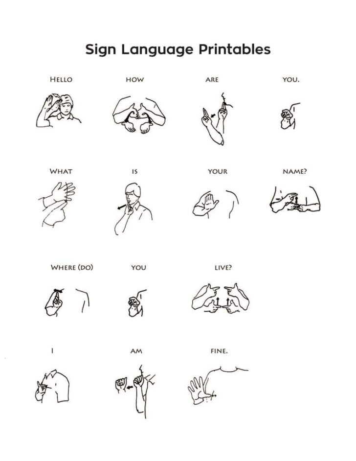 Basic Sign Language