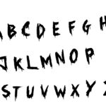16 Birthdays Ideas In 2025 | Stranger Things Sticker, Stranger In Free Printable Stranger Things Alphabet