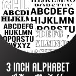 3 Inch Alphabet Letters   12 Free Pdf Printables | Printablee Throughout Free Printablwe 3 Inch Letters
