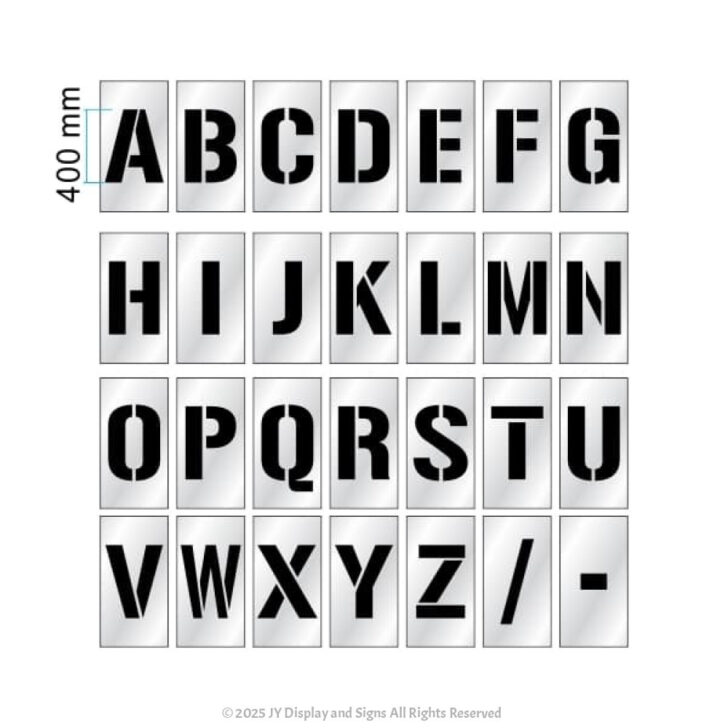 Stencils Letters