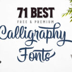 72 Best Calligraphy Fonts For Stunning Designs (Free & Premium – 2025) Within Free Calligraphy Fonts