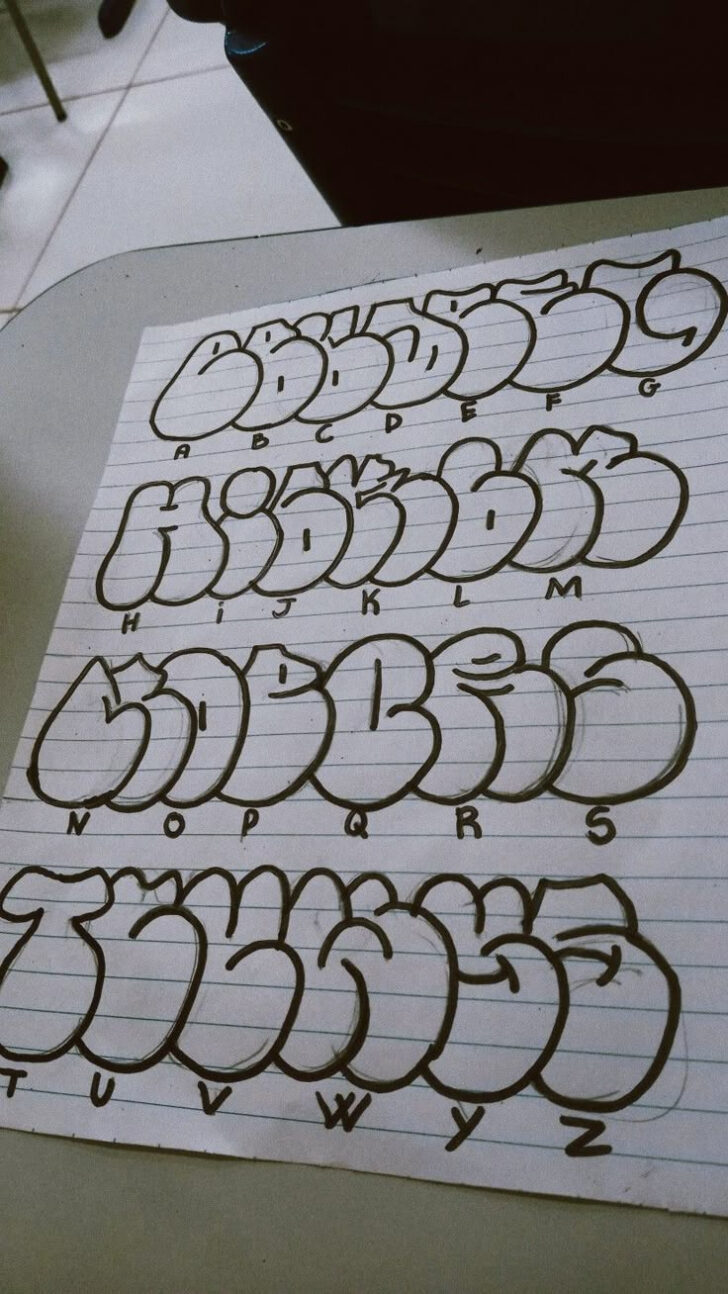 Alfabeto Graffiti