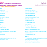 Alphabeasties, Singable Flash Cards! Plus “A Is An Alligator Throughout Florida Alphabet Song Lyrics Printable