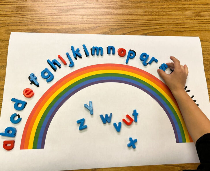 Alphabet Arc Printable Free